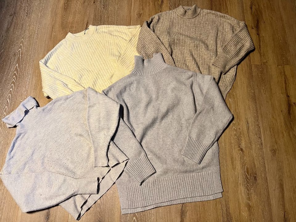 H&M Strickpullover Set Bekleidungspaket Gr. S in Wittbek