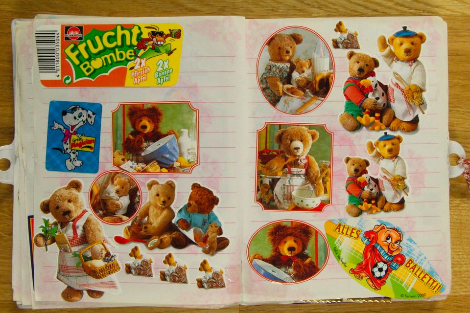 Sticker-album Sticker-sammlung 90er 90s Kindheit Aufkleber in Elze