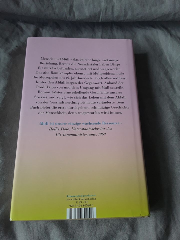 Köster, Roman: Müll: Eine schmutzige Geschichte der Menschheit Ha in Hamburg