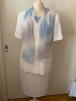 2er Set Damen Piqué Kostüm Blazer Jacke + Tulip Rock, Gr. 46 Bayern - Elfershausen Vorschau
