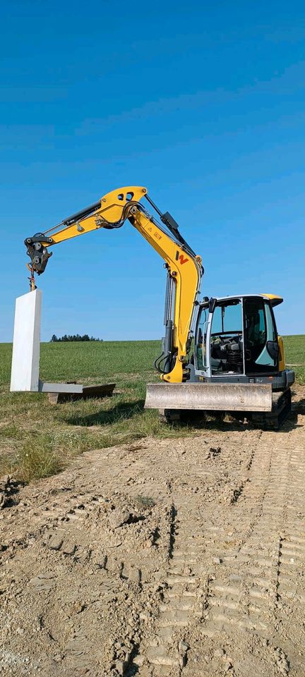 Minibagger Wacker Neuson EZ80 HS08 MS08 Löffelpaket k. ET90 in Vilsheim