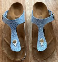 Birkenstock 39 Gizeh Shiny Snake Sky Bayern - Würzburg Vorschau