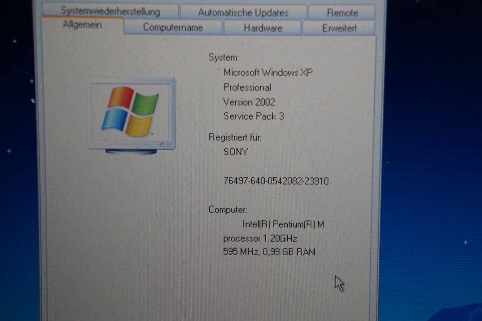 Sony VGN-T2XP Sammler Laptop Notebook in Laupheim