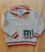 Fleecepullover für Jungs, beige-rot, Gr. 122 Bayern - Marktredwitz Vorschau