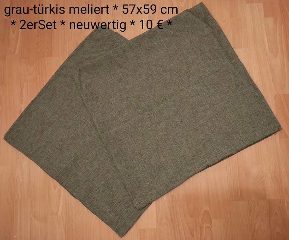 Kissenhüllen * Diverse Farben/Muster*Sofakissen NEU110x50x20 in Kürnach