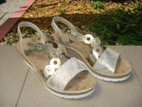 Sandale Rieker Gr 39 beige gold "neu in OVP" Rheinland-Pfalz - Bad Kreuznach Vorschau