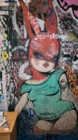 Miss Van (Vanessa Alice) Red Bunny Graffiti / Street Art Berlin Friedrichshain-Kreuzberg - Kreuzberg Vorschau