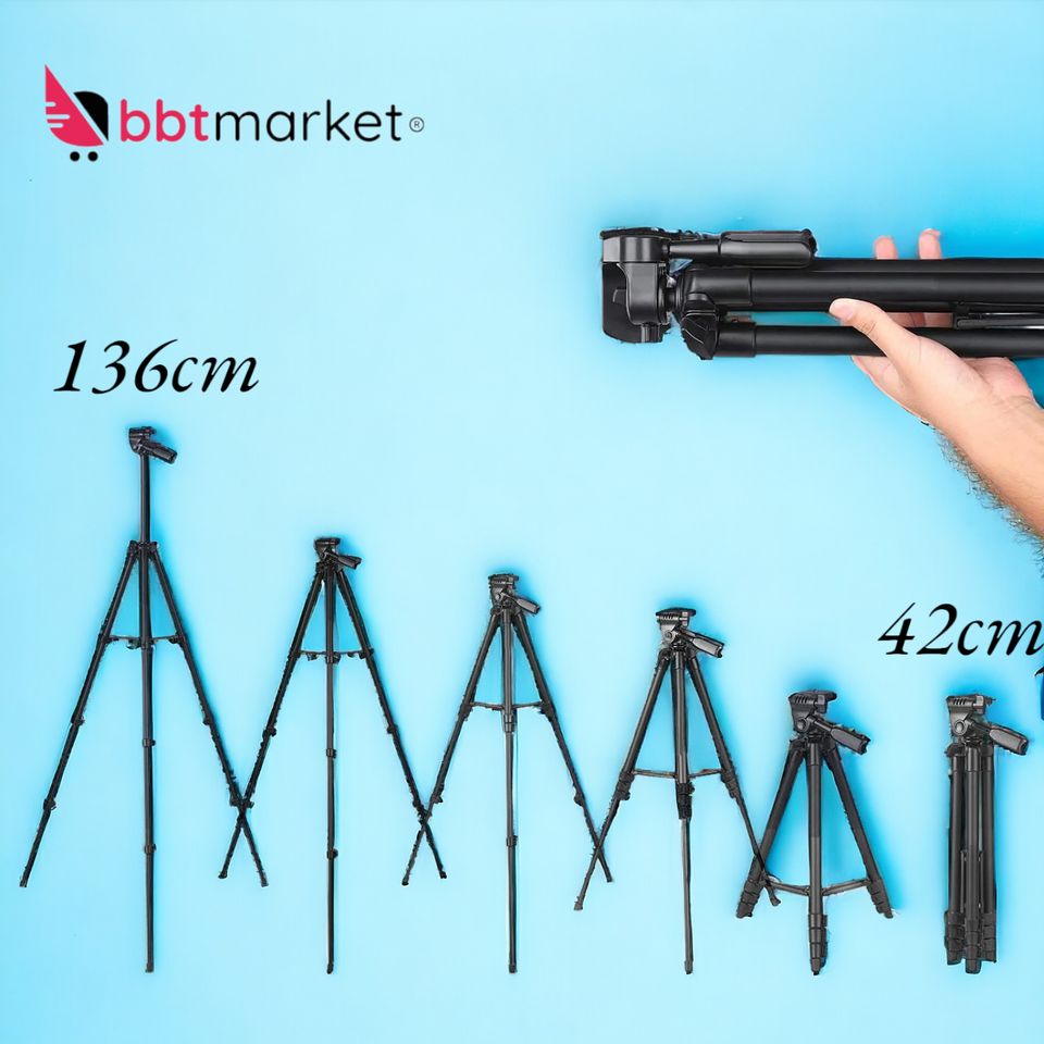 Handyhalterung Kamerastativ 40,5-136 cm mit Handyhalterung Stativ in Berlin