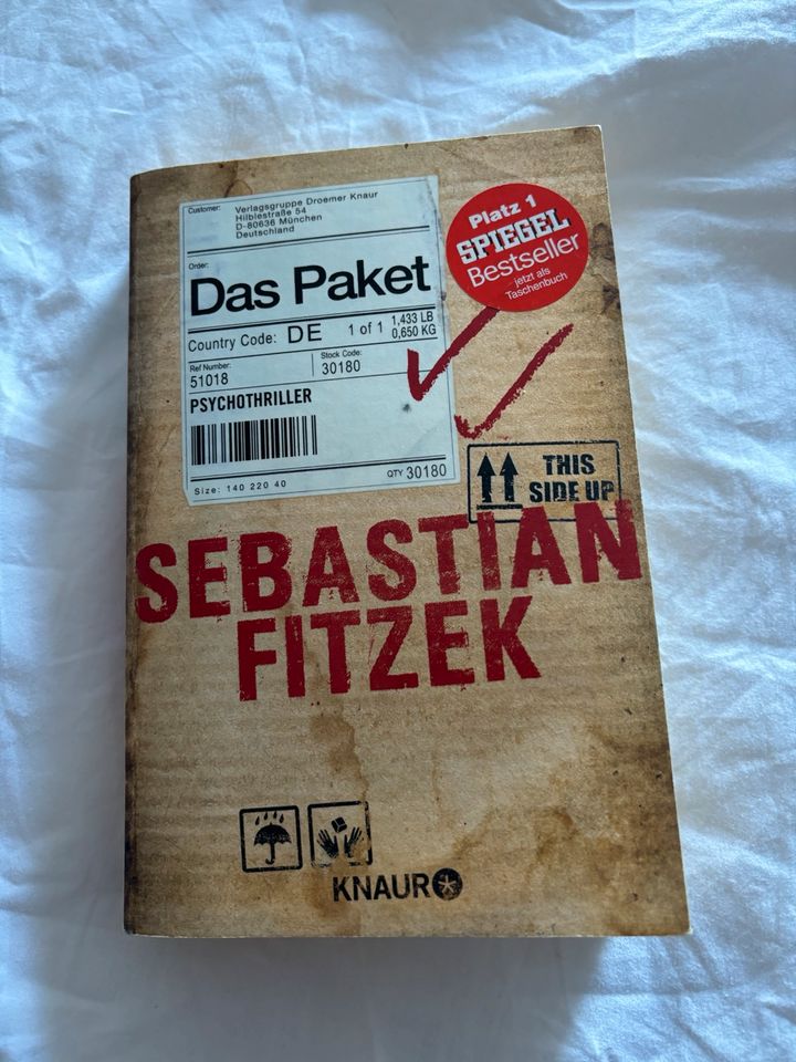 Thriller „Das Paket“ - Sebastian Fitzek in Köln