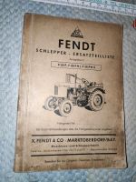 Fendt F28 P, F28 PH I + PH II - Ersatzteilliste - Original 1954 Niedersachsen - Göttingen Vorschau