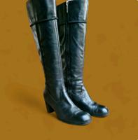 Marco Polo stiefel schwarz Damen leder 39 Lederstiefel sexy luxus Nordrhein-Westfalen - Lünen Vorschau