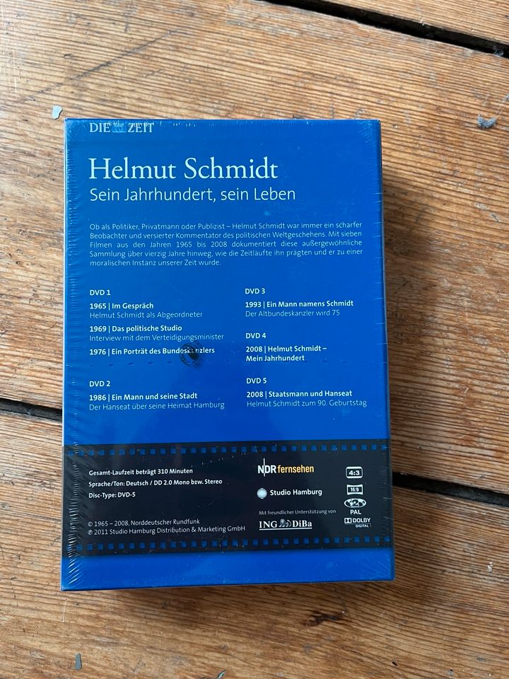 Helmut Schmidt - Sein Jahrhundert, sein Leben DVD in Berlin