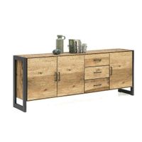 XXL Sideboard JANNE 217,5x80,5x40cm Balkeneiche furniert 2266 Niedersachsen - Melle Vorschau