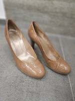 FAST NEU Pumps Gabor 37 37,5 38 beige glänzend Lackleder Hessen - Fulda Vorschau