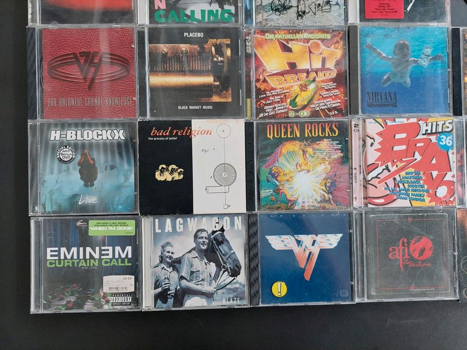 CD Konvolut queen van halen Placebo deep purple nofx afi in Furtwangen