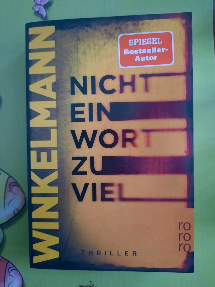 Krimi Thriller Andreas Winkelmann Buch Psycho ähn. Strobel Fitzek in Dresden