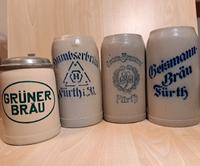 Suche Brauerei Bierkrüge aus Fürth Humbser Grüner Geismann Evora Bayern - Fürth Vorschau