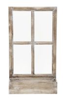 DEKO FENSTER MIT PFLANZKASTEN HOLZ SHABBY VINTAGE ANTIK STIL NEU Niedersachsen - Großefehn Vorschau