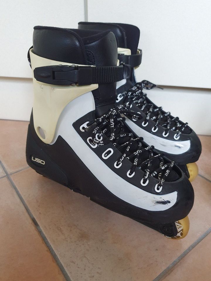 USD Aggressive Inline Skates, Größe 42 in Tarp