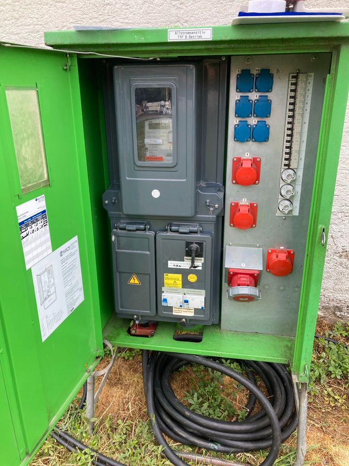 Baustromverteiler Baustromkasten Baustrom Günstig Mieten in Ehingen (Donau)