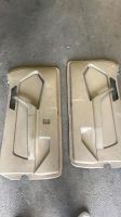 W124 Coupe Türverkleidungen Türpappen Leder Beige Baden-Württemberg - Bad Rappenau Vorschau