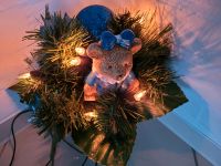 Kunsttanne Weihnachten Lichterkette Blumenstrauß Kugeln Teddybär Niedersachsen - Hude (Oldenburg) Vorschau