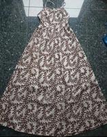 Mango Maxikleid Stickerei Weiß Braun Gr S NP 69.99€ Bayern - Fürth Vorschau