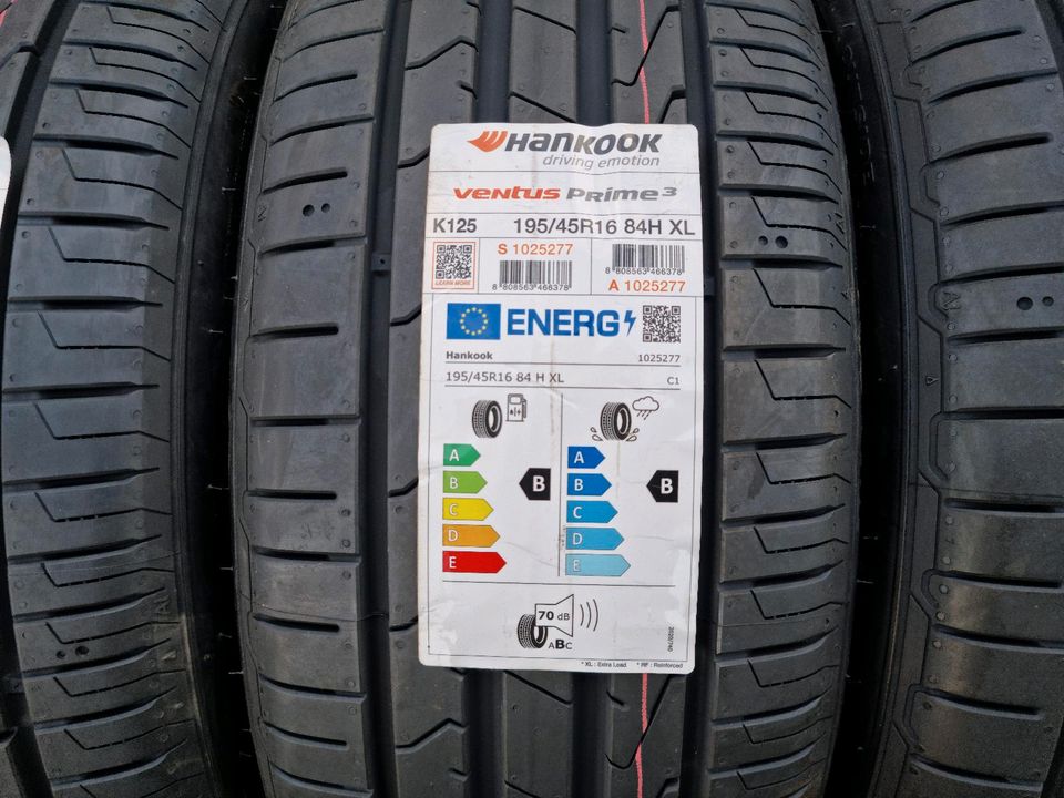 4x Neu Sommerreifen 195/45/16/84H Hankook Dot 2022 in Dortmund