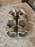 Damen Sandalen "Pro Pedo", Abrollsohle Gr. 39/6 taupe beige Nordrhein-Westfalen - Bad Laasphe Vorschau