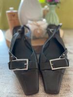 Sommer Esprit Schuhe, Riemchen, Schnallenschuh Leder Gr 40 Bayern - Heroldsberg Vorschau