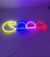 XL Pac-Man NEON Schild Gaming Leuchtreklame NEU Niedersachsen - Soltau Vorschau