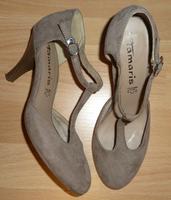 Tamaris Spangenpumps Gr. 37 beige/sand High Heels Riemchen Pumps Baden-Württemberg - Hemmingen Vorschau
