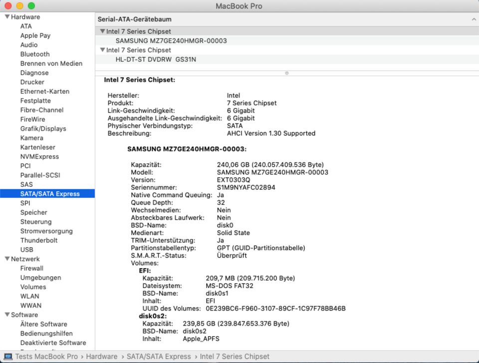 Apple MacBook Pro 13 Zoll Mitte 2012 mit SSD in Kleinwallstadt