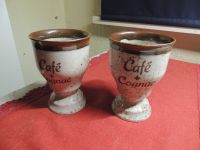 Keramik Kaffee Becher Set, cafe + Cognac Hessen - Lautertal (Vogelsberg) Vorschau