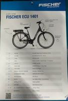 Fahrrad E-City Fischer ECU1401 Mecklenburg-Vorpommern - Wolgast Vorschau