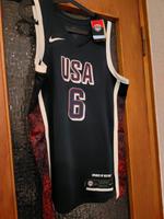 Lebron james usa basketball olympics 2024 Trikot Original 48L Düsseldorf - Heerdt Vorschau