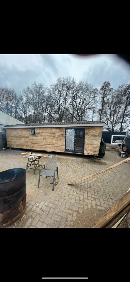 Chalet Tiny house Mobilheim Wohnwagen TINYHOUSE auf radern in Gronau (Westfalen)