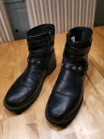 Stiefel Stiefeletten schwarz Kunstleder Gr. 39 Kreis Pinneberg - Appen Vorschau