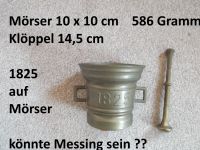 Mörser Messing ?? 1825 // 586 Gramm Niedersachsen - Celle Vorschau