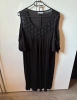 Schwarzes Kleid mit Spitze in Größe 46/48 Niedersachsen - Rosengarten Vorschau
