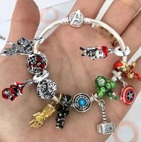 Bettel Armband 925 SILBER MARVEL Charm Clip Murano Sicherheitsket Sachsen-Anhalt - Loitsche-Heinrichsberg Vorschau