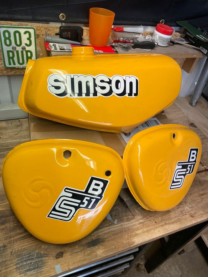 Simson s 51 Tankset in Staßfurt