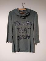 Pullover, Größe S, grau, „Follow that dream" Bayern - Pfreimd Vorschau