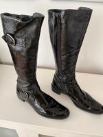 Lackleder Stiefel Hessen - Darmstadt Vorschau