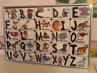 Großes, individuelles ABC'-Bild mit Rahmen für Kinder Niedersachsen - Deutsch Evern Vorschau