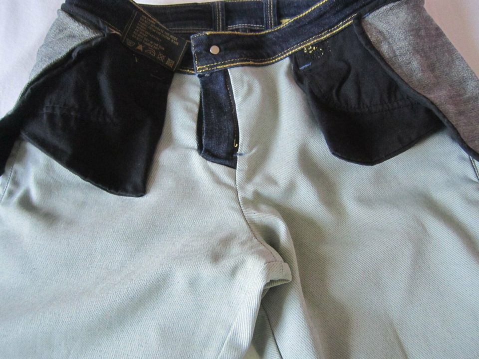 Rokker Motorrad Kevlarjeans The Lady Damen Gr.29/32 +T-SHIRT in Monheim am Rhein