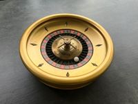 Altes großes Mahagoni-Roulette - Casino-Spiel Bayern - Hettstadt Vorschau