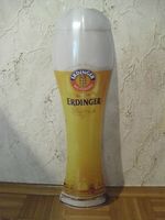 Brauerei Erdinger Weißbier Schild rar Nordrhein-Westfalen - Hamm Vorschau