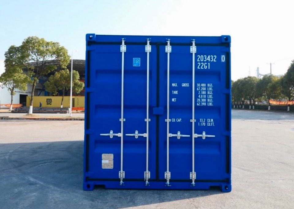 ✅ Seecontainer kaufen | 20 Fuß Seecontainer | Lieferung bundesweit in Mannheim
