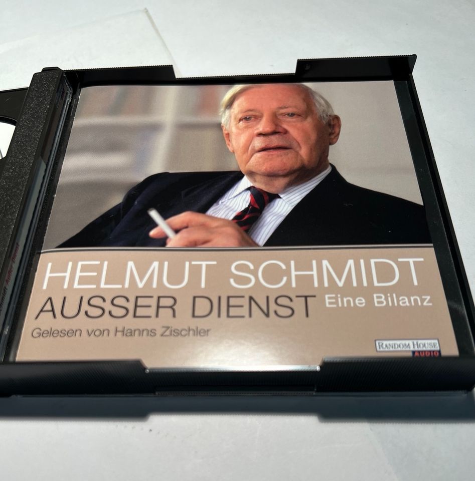 Hörbuch Helmut Schmidt Außer Dienst neu in Bensheim